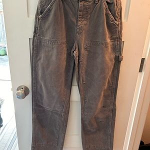 BDG urban outfitters, size 28W x 32L. Brown denim, carpenter style.